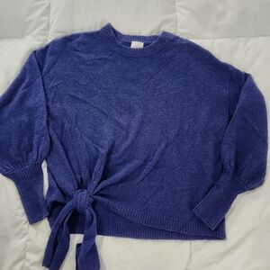 Cinq A Sept Cashmere Sweater Indigo Blue Size XS